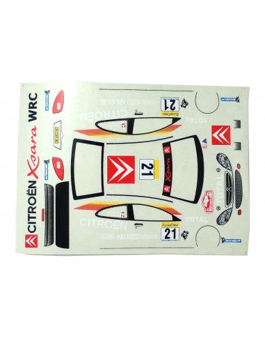 4" WRC Citroen Decals no.21 - S29