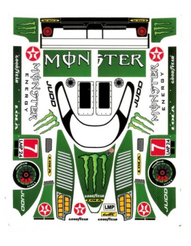 4" Lola B12 Monster Energy Green...