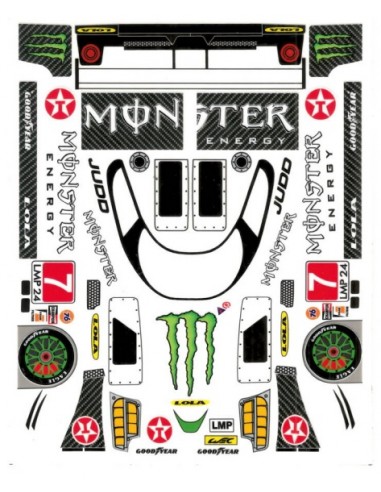 4" Lola B12 Monster Energy White...