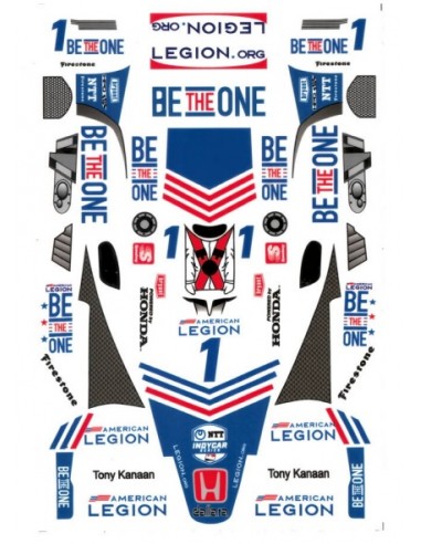 Wide Indy/F1 McLaren American Legion...